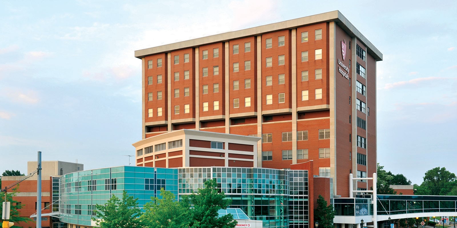 UH Elyria Medical Center building entrance.