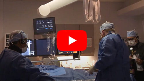 Anjan Gupta, MD performs a heart procedure