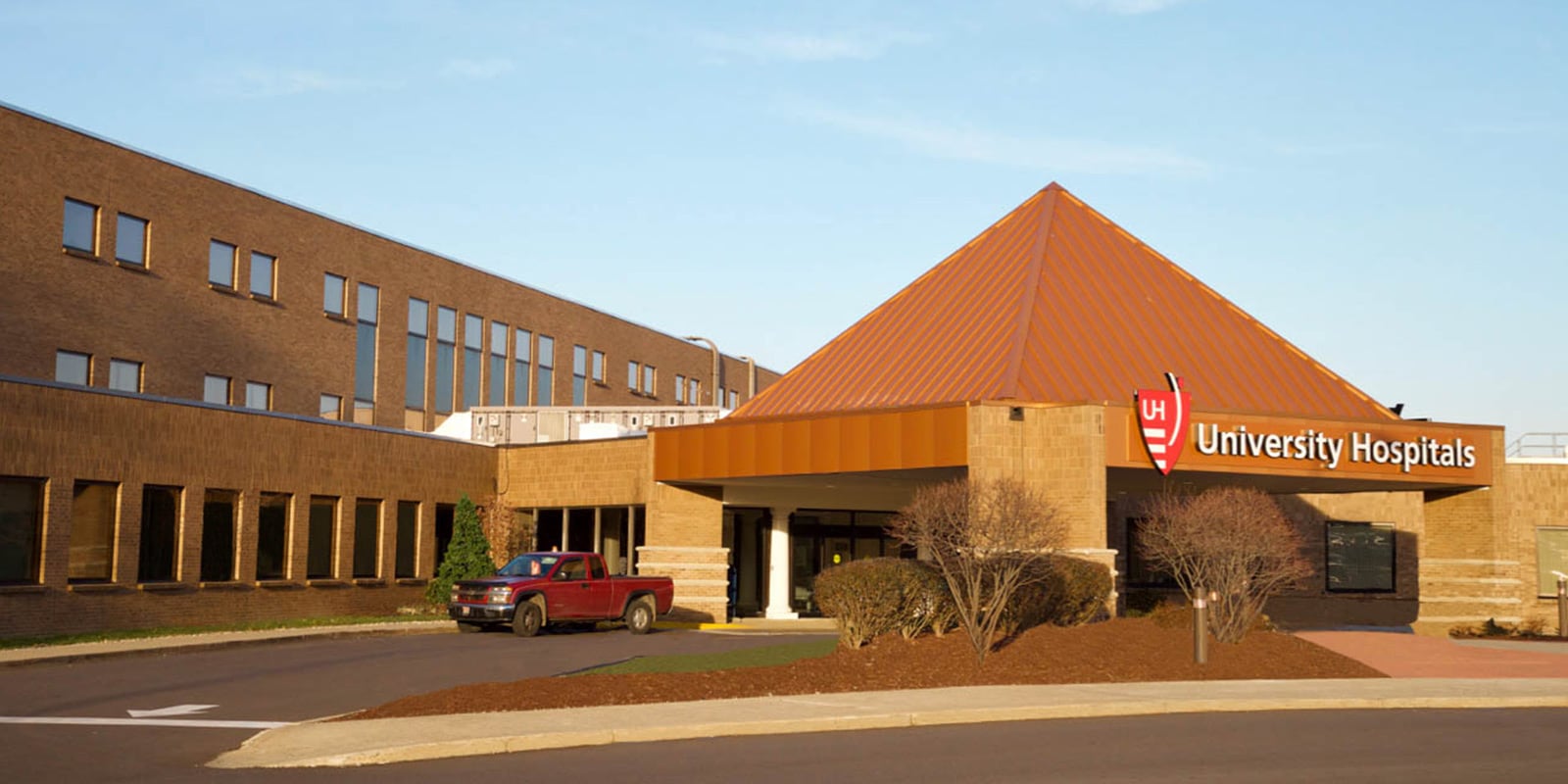 UH Portage Medical Center building entrance.