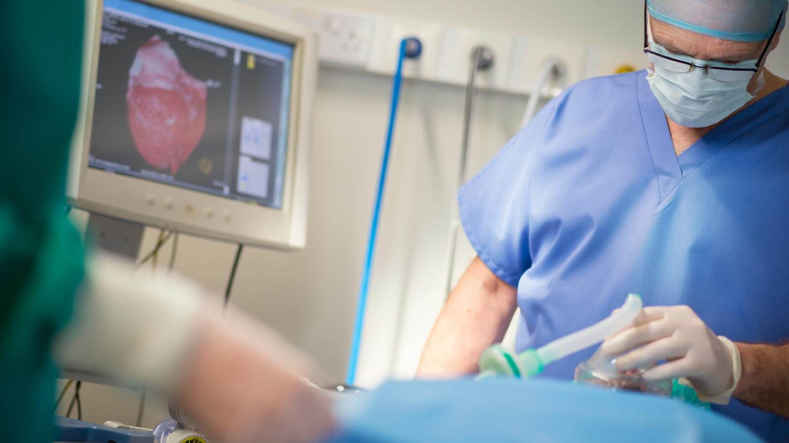 cardiothoracic anesthesiologist in surgery