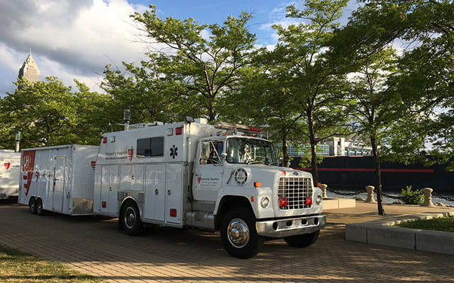 emergency medicine at event