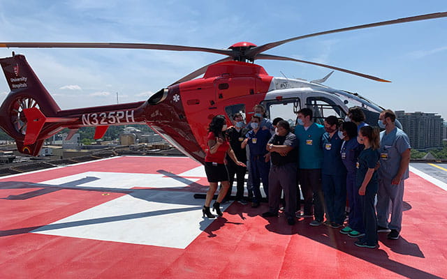 UH helicopter