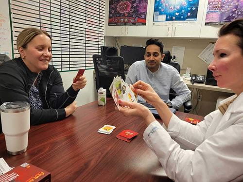 fellows playing cards