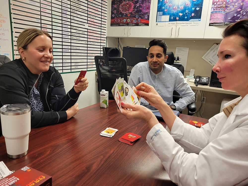 fellows playing cards