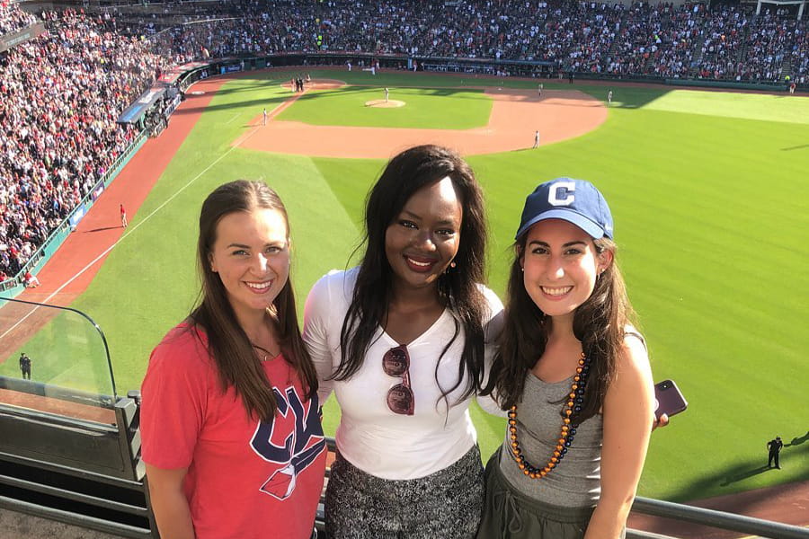 Internal Medicine-Pediatrics at an Indians Game