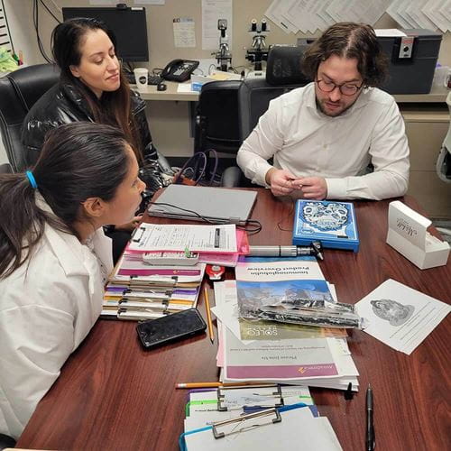 2023 Fellows studying