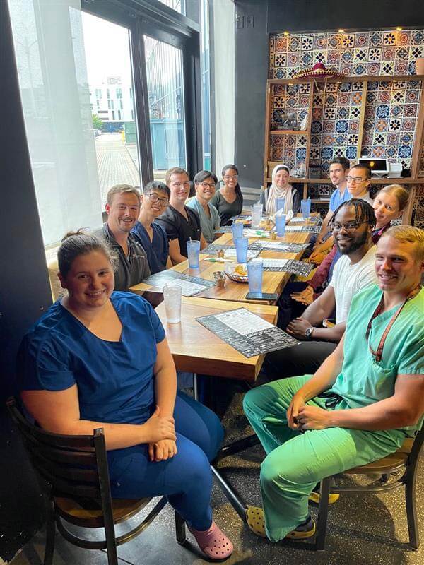 Radiology residents