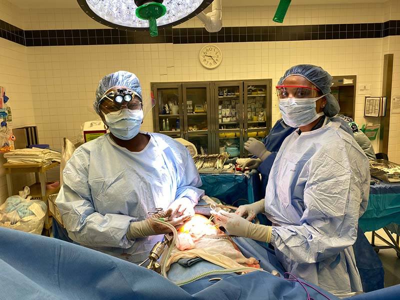 residents in surgery