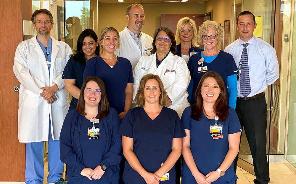 The UH Portage Wound Care & Hyperbaric Medicine Center team