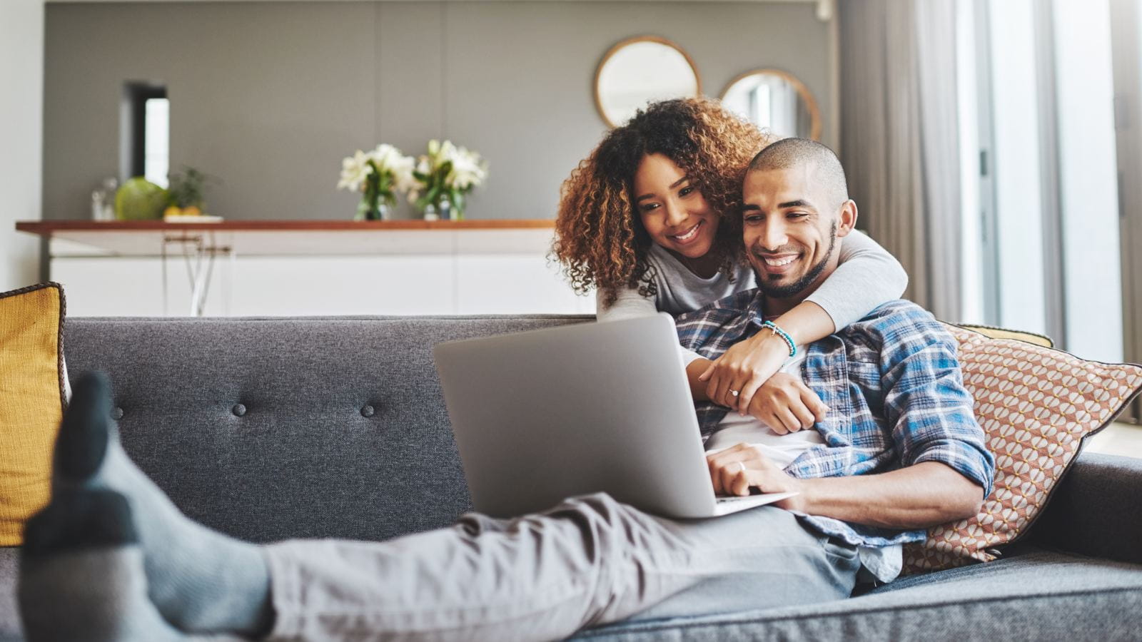 Couple on Couch
