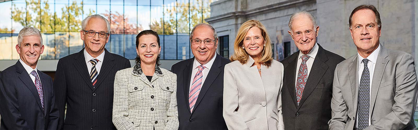 From left: Daniel I. Simon, MD, President, UH Medical Centers; Joseph R. Calabrese, MD; Mary and Dr. Rustom Khouri; Sally and Bob Gries; Thomas F. Zenty III, CEO, University Hospitals