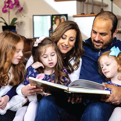 Gina Ciani relishes the gift of time with family