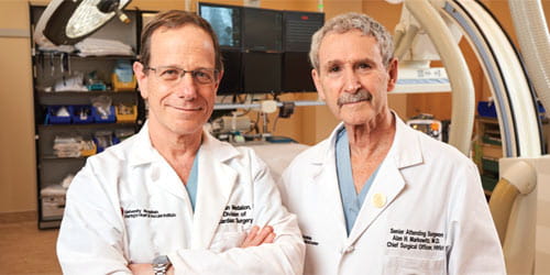 UH cardiac surgery provided mechanical circulatory support and heart pump placement