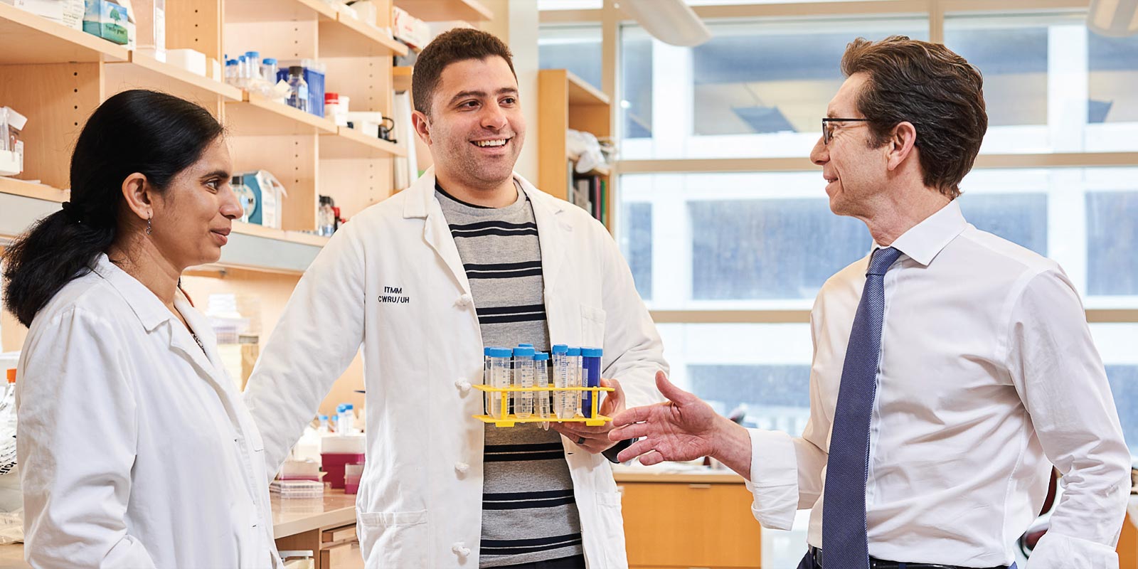 The Harrington Discovery Institute supports breakthrough research to advance drug discovery