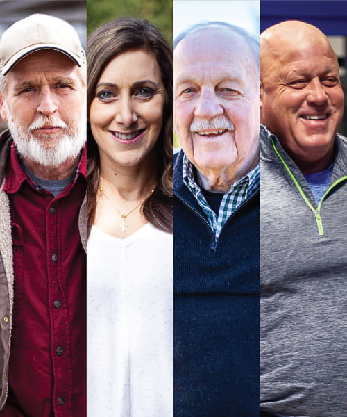UH patients profiled in our 2018 Annual Report