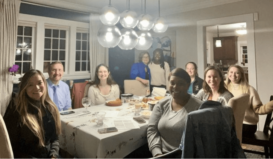 Fellows at Evening Journal Club