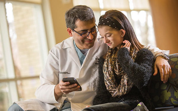 Maroun Semaan, MD and Maggie Gleason