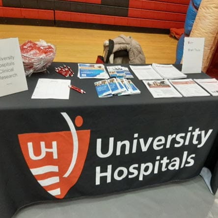 coordinator at research event