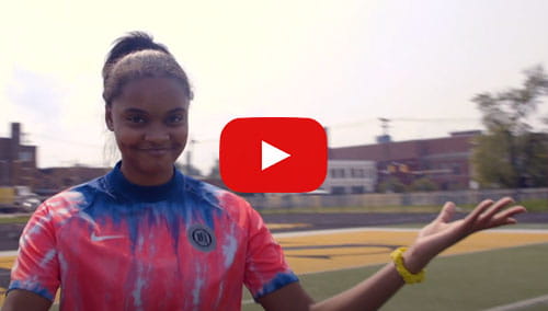 Click to Watch the Video: University Hospitals ACL treatment gives athlete another chance to thrive