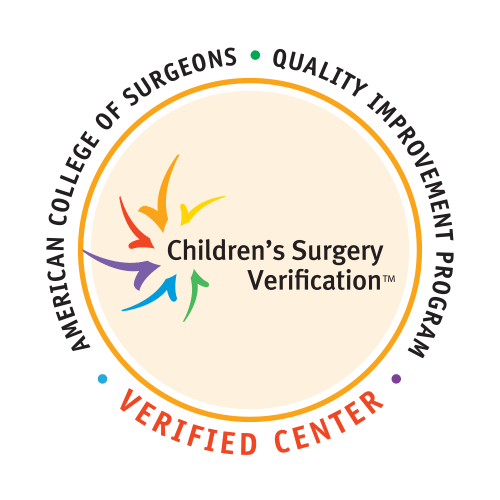 UH Rainbow is a verified center of the ACS Children's Surgery Verification Quality Improvement Program