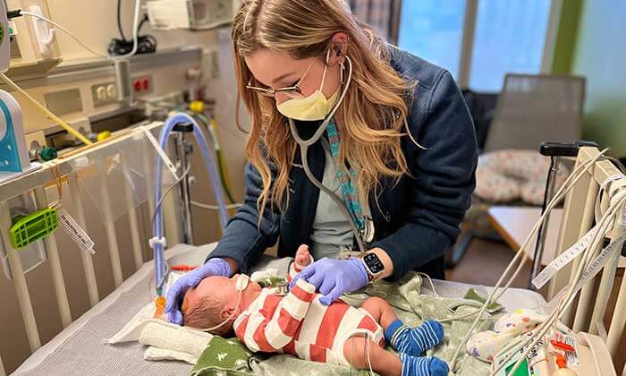 APP with infant