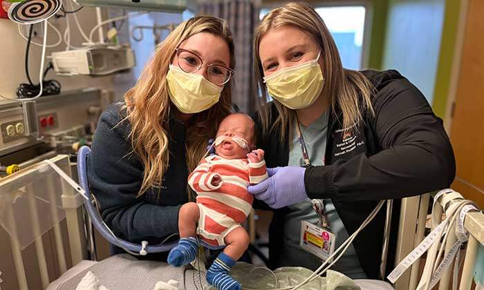 APP with infant