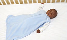 Infant sleeping.