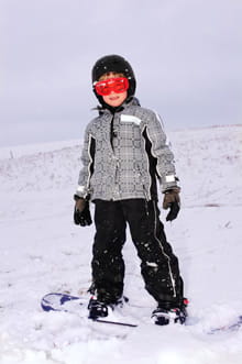 Child Skiing