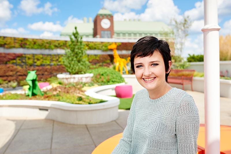 Rainbow Babies & Children’s Hospital with Danielle in Angies' Garden