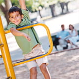 Child on playground