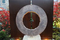 UH Seidman Cancer Center-Schneider Healing Garden-sculpture