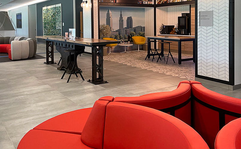 Comfortable seating at UH Cutler Center for Men