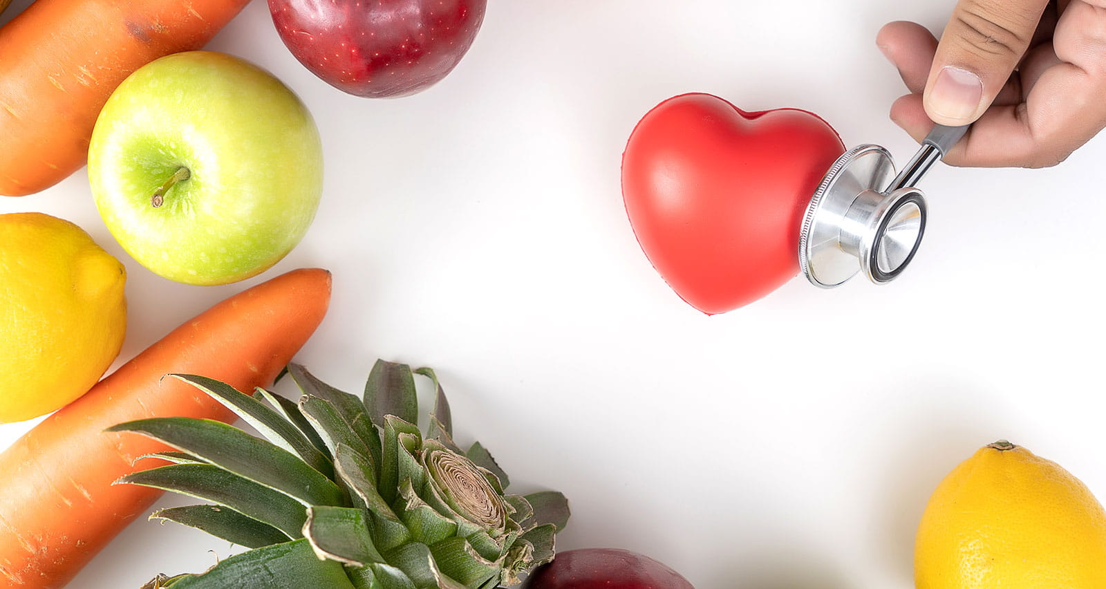 A healthy eating plan includes fruits and vegetables