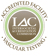 IAC Accredited Facility, Vascular Testing badge
